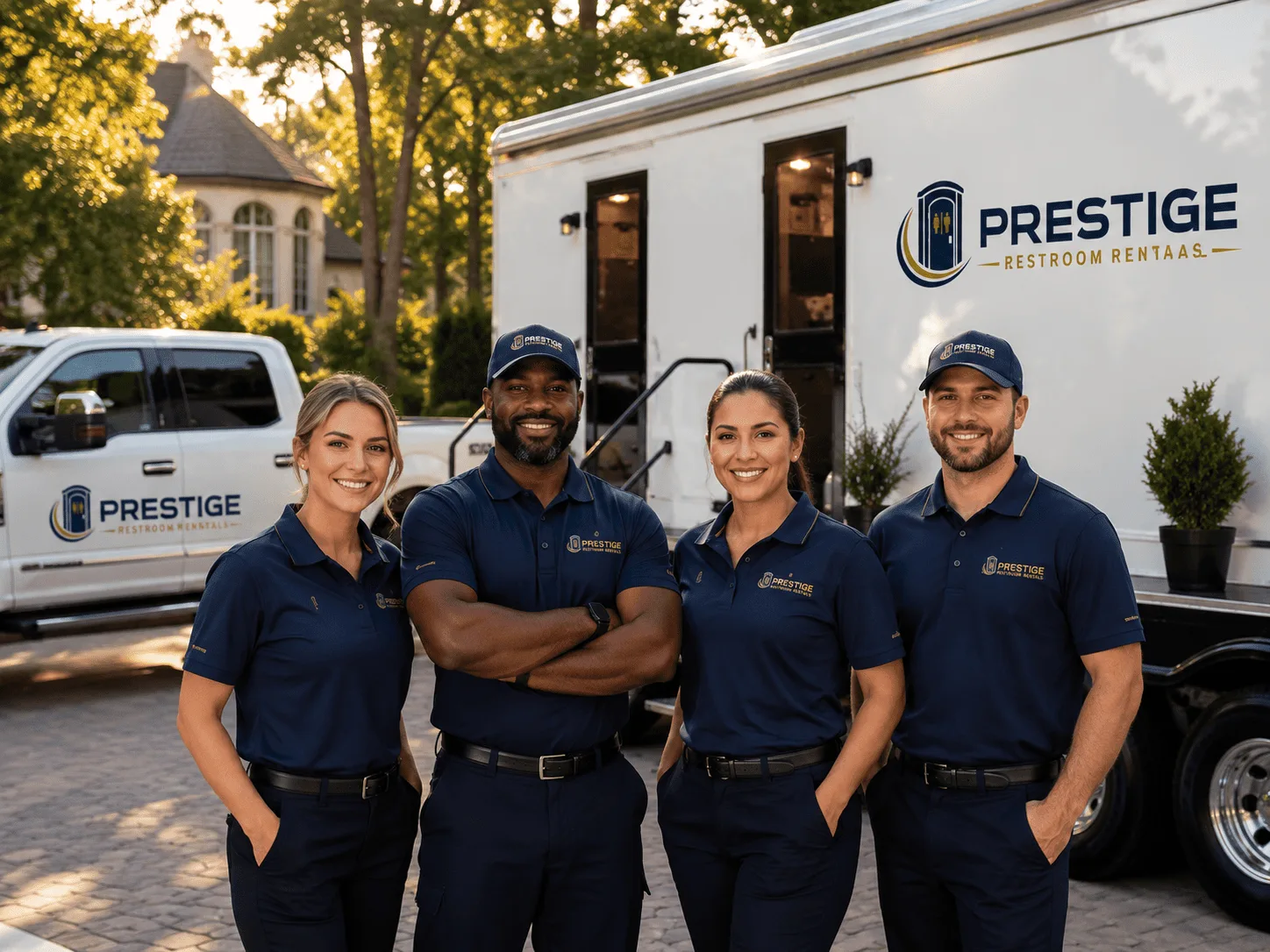 Trusted Luxury Portable Restrooms company in Champaign, IL